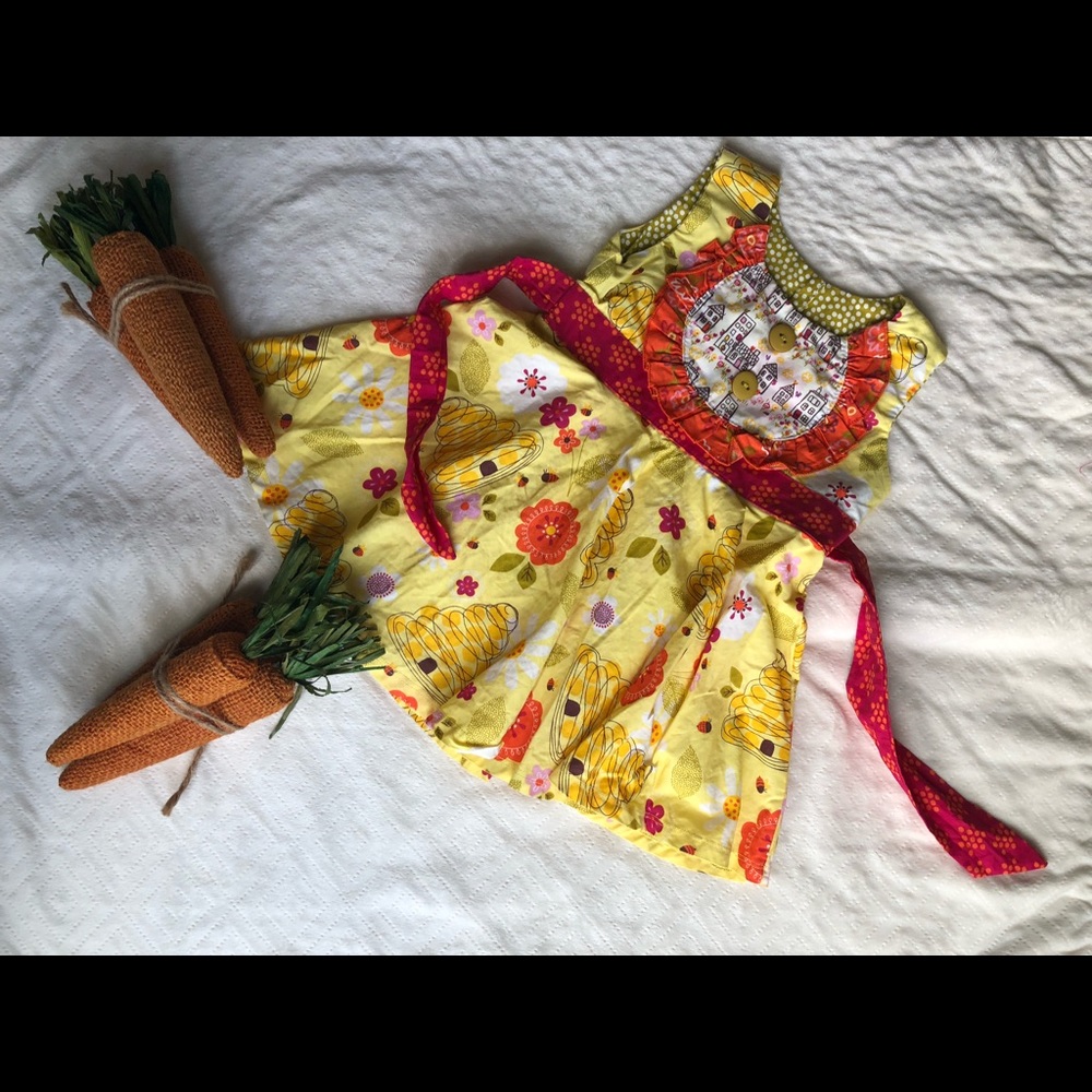 She will Bee so cute in this sunny dress!